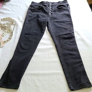 Joe's Jeans Size 30 Exposed Fly High Waisted EUC